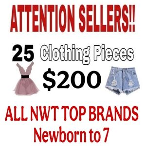NWT TOP BRANDS CHILDRENS RESALE BUNDLE. From Macy's Lord & Taylor, Bloomingdale+